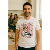 1 éves lettem Királylányos design férfi póló