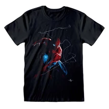Marvel Spiderman Pókember SPIDEY ART póló fekete