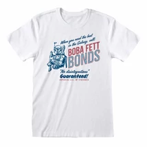 Star Wars Boba Bonds póló fehér XL Star Wars Boba Bonds póló fehér XL