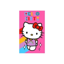 Hello Kitty Rainbow kéztörlő, arctörlő, törölköző 30x50 cm
