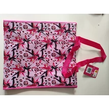 Virágos hologramos bevásárló szatyor 34cm x 34cm