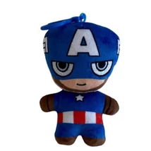 Marvel Amerika Kapitány Bosszúállók Captain America 2D plüss figura   Bagclip kulcstartó 13cm