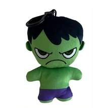 Marvel Bosszúállók Hulk 2D plüss figura   Bagclip kulcstartó 13cm