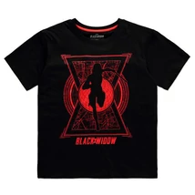 Marvel Black Widow World Saviour női Póló fekete Marvel Black Widow World Saviour női Póló fekete