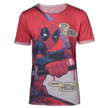 Marvel Deadpool Folks Say Póló Marvel Deadpool Folks Say Póló