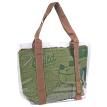 Star Wars Mandalorian Baby Yoda átlátszó női táska