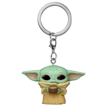 POP! Pocket Star Wars Mandalorian Baby Yoda Drink Soup Kulcstartó 