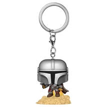 POP! Pocket Star Wars Mandalorian Kulcstartó 