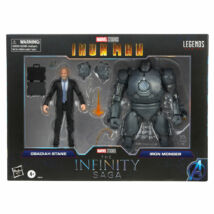 Marvel Legends The Infinity Saga Iron Man Obadiah Stane és Iron Monger figura szett 15cm