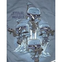 Star Wars Mandalorian Death Watch Mandalorian No Stripes póló L méret 