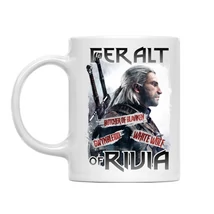 The Witcher Vaják Geralt Poster bögre 