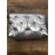 Gyöngyházezüst puha Neszeszer 24cmx30cm