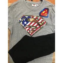 DC Superman szürke/rövid Pizsama L méret