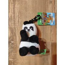 Minecraft 3D plüss figura   Bagclip kulcstartó 13cm Panda