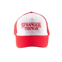 Stranger Things Cap Baseball sapka piros fehér