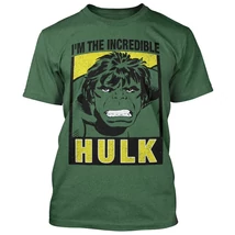 Marvel Hihetetlen Hulk zöld póló