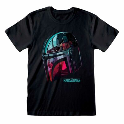 Star Wars Mandalorian Helmet Reflection póló XL méret 