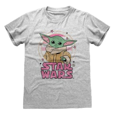 Star Wars Mandalorian Baby Yoda Starry Child póló S méret 