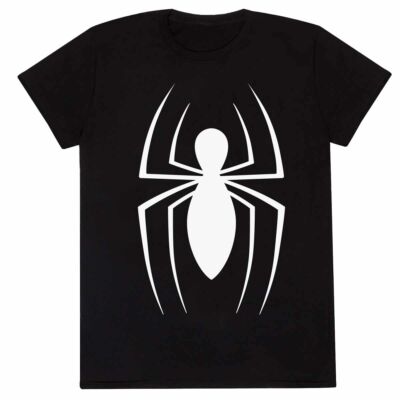 Marvel Spiderman Pókember BLACK SPIDER SYMBOL póló L méret 