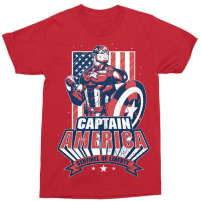 Marvel Amerika Kapitány liberty póló