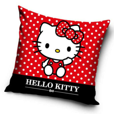 Hello Kitty piros párnahuzat