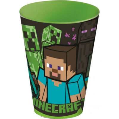 Minecraft műanyag pohár 