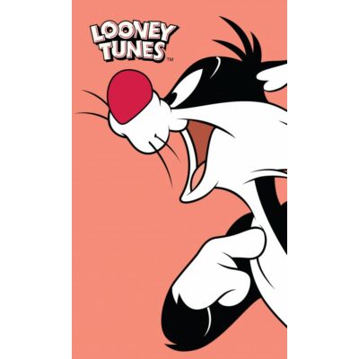 Bolondos dallamok Looney Tunes Szilveszter kéztörlő arctörlő törölköző 