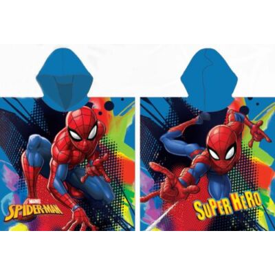 Marvel Spiderman Pókember strand törölköző, poncsó 