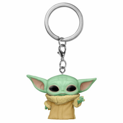 POP! Pocket Star Wars Mandalorian Baby Yoda Kulcstartó 