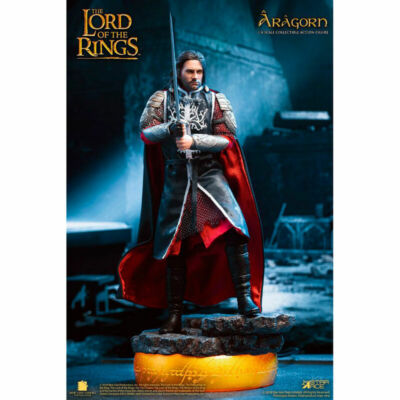 The Lord of the Rings Aragorn Deluxe Version Real Master figura 23cm