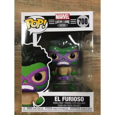 POP! Marvel Luchadores Hulk El Furioso 708