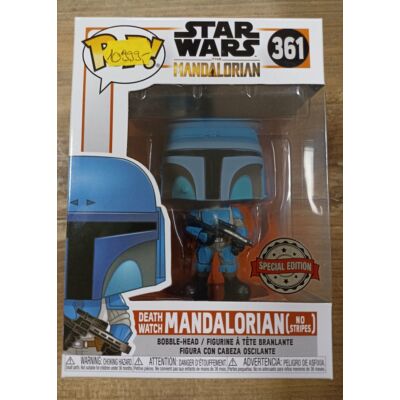 POP! Star Wars Mandalorian Death Watch Mandalorian No Stripes Exclusive 361