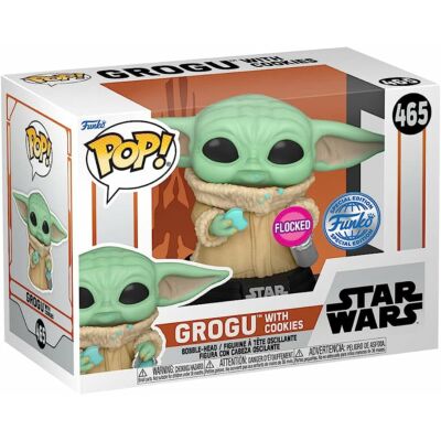 POP! Star Wars Mandalorian Grogu The Child with Cookie Exclusive 465