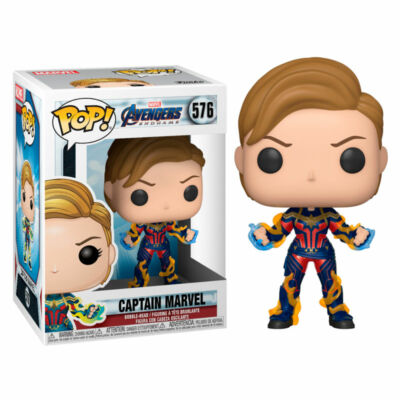 POP! Marvel Avengers Endgame Captain Marvel with New Hair 576