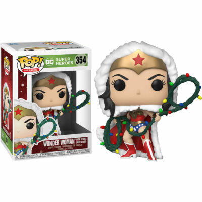 POP! DC Holiday Wonder Woman with Lights Lasso 354