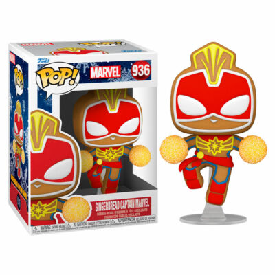 POP!  Marvel Holiday Captain Marvel 936