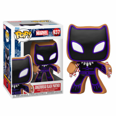 POP!  Marvel Holiday Black Panther Fekete Párduc 937
