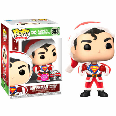POP! DC Superman in Holiday Sweater 353