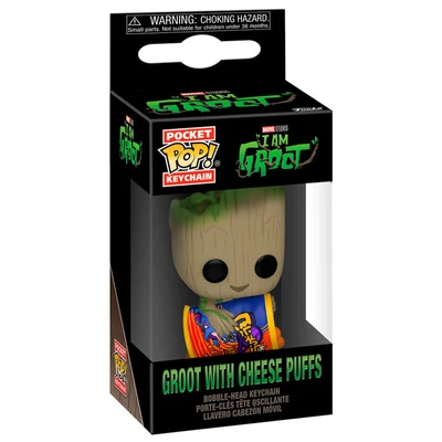 POP! Pocket Marvel Én vagyok Groot Groot with Cheese Puffs