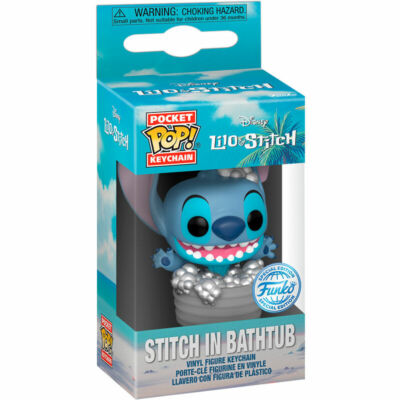 POP! Pocket Disney Lilo and Stitch Stitch in Bathtub Exclusive