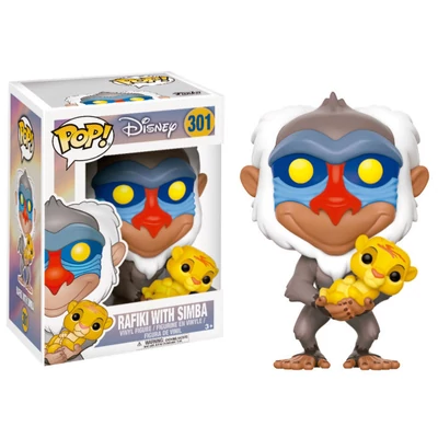  POP! Disney The Lion King Az Oroszlánkirály Rafiki with Simba 301