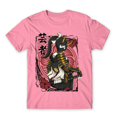 Anime Póló Samurai Geisha Pink
