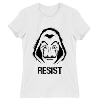 Money Heist, A nagy pénzrablás resist Női Póló