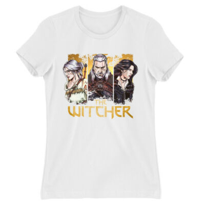The Witcher Vaják Karakterek női póló