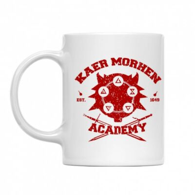 The Witcher Vaják Kaer Morhen Academy bögre 