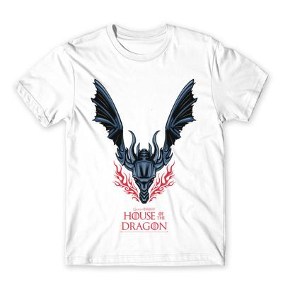 House of the Dragon Sárkányok háza Dragon Logo póló fehér S méret 