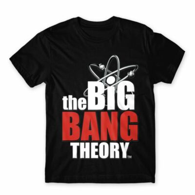 The Big Bang Theory Agymenők logo póló 