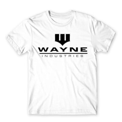 DC Batman Wayne Indurtries póló fehér M méret 