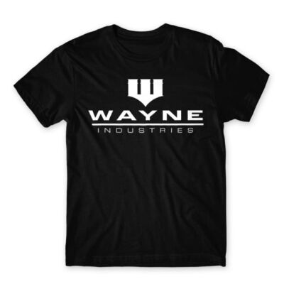 DC Batman Wayne Indurtries póló fekete