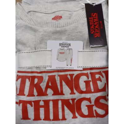 Stranger Things szürke pizsama XL méret 